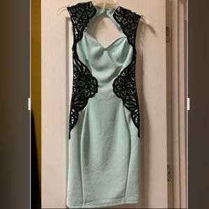 BNWT Lipsy London size 4 Tiffany blue dress